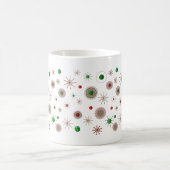 クリスマススターバスト コーヒーマグカップ (中央)