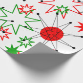 クリスマススターバスト ラッピングペーパー (角)