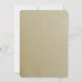 クリスマススターフェスティバル企業のパーティー 招待状 (裏面)