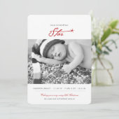 クリスマススターベビーの生誕発表 シーズンカード (スタンド正面)