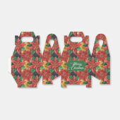 クリスマススターポインセチア特典ボックス フェイバーボックス (折り畳みなし)