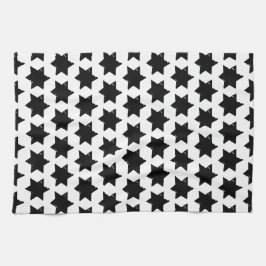 クリスマススターポテトプリント キッチンタオル