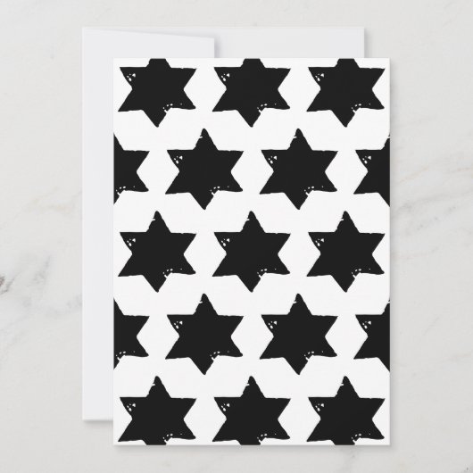 クリスマススターポテトプリント シーズンカード (正面)