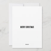 クリスマススターポテトプリント シーズンカード (裏面)