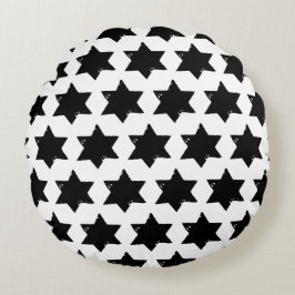 クリスマススターポテトプリント ラウンドクッション