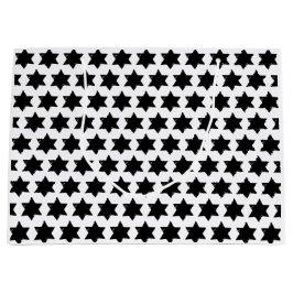 クリスマススターポテトプリント ラージペーパーバッグ