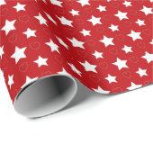 クリスマススターラッピング紙 ラッピングペーパー (ロールコーナー)