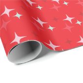 クリスマススターラッピング紙 ラッピングペーパー (ロールコーナー)