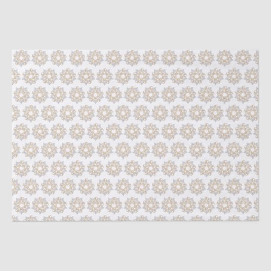 クリスマススター金ゴールドシルバーパターン書道アート 薄葉紙 (正面)