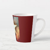 クリスマススター1 カフェラテマグ (右)