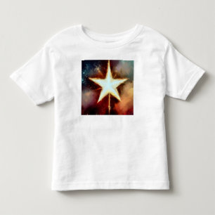 クリスマススター1 トドラーTシャツ