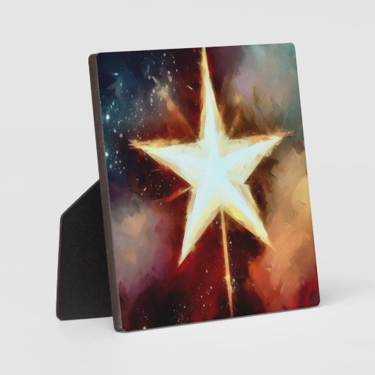 クリスマススター1 フォトプラーク (正面)