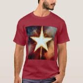 クリスマススター1 Tシャツ (正面)