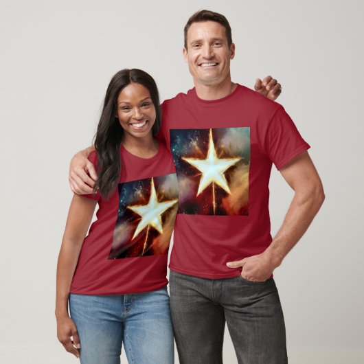 クリスマススター1 Tシャツ (ユニセックス)