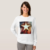 クリスマススター1 Tシャツ (正面フル)
