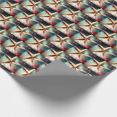 クリスマススター2 ラッピングペーパー (角)