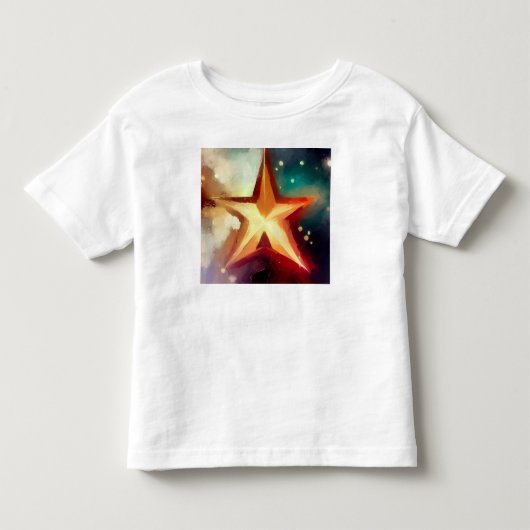 クリスマススター3 トドラーTシャツ (正面)