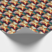 クリスマススター3 ラッピングペーパー (角)