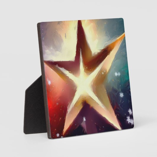 クリスマススター4 フォトプラーク (正面)