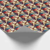 クリスマススター4 ラッピングペーパー (角)