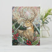 「クリスマススター」カード サンキューカード (スタンド正面)