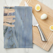 クリスマススター キッチンタオル (四つ折り)