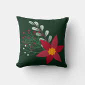 クリスマススター クッション (正面)