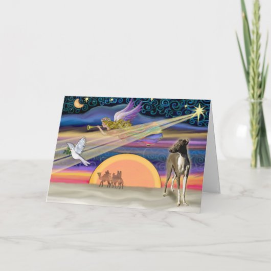 クリスマススター-グレイタリアンイハウンド1 シーズンカード (正面)