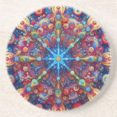 クリスマススター コースター (正面)