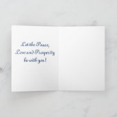 クリスマススター シーズンカード (内部)