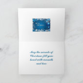 クリスマススター シーズンカード (内部)