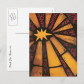 クリスマススター シーズンポストカード (正面/裏面)