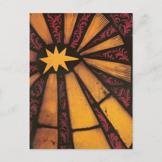 クリスマススター シーズンポストカード (正面)