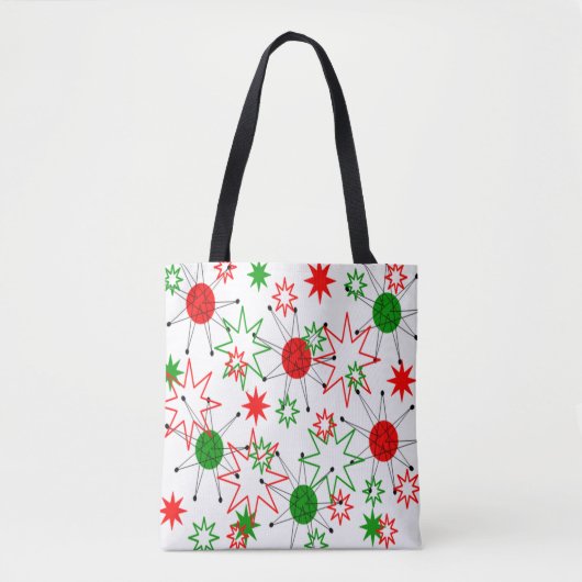 クリスマススター トートバッグ (正面)