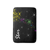 クリスマススター バスマット (正面縦)