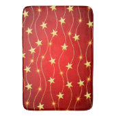クリスマススター バスマット (正面縦)