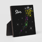 クリスマススター フォトプラーク (正面)