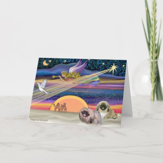 クリスマススター – ペキン語(2) シーズンカード (正面)