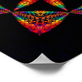 クリスマススター ポスター (角)