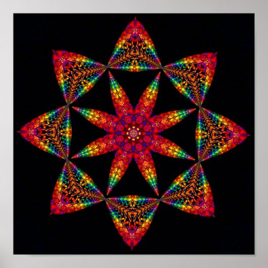 クリスマススター ポスター (正面)