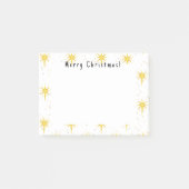 クリスマススター ポストイット (正面)