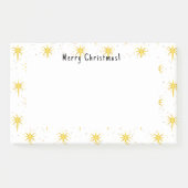 クリスマススター ポストイット (正面)