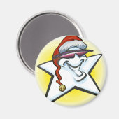 クリスマススター マグネット (正面/裏面)