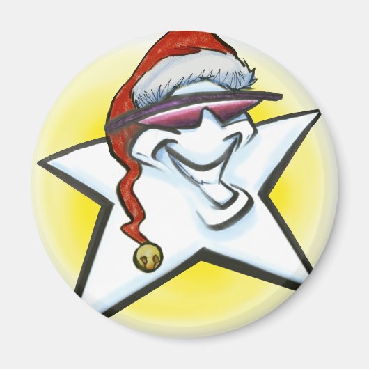 クリスマススター マグネット (正面)