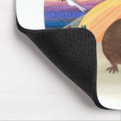 クリスマススター – モルモット3 マウスパッド (コーナー)