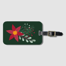 クリスマススター ラゲッジタグ