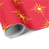 クリスマススター ラッピングペーパー (ロールコーナー)
