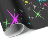 クリスマススター ラッピングペーパー (ロールコーナー)