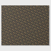 クリスマススター ラッピングペーパー (フラット)