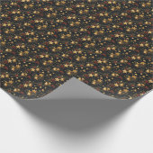 クリスマススター ラッピングペーパー (角)